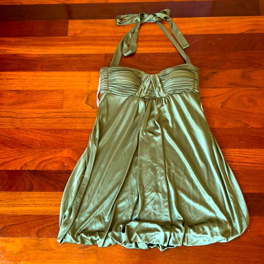Size 8 Green Homecoming Dress. Like New Condition